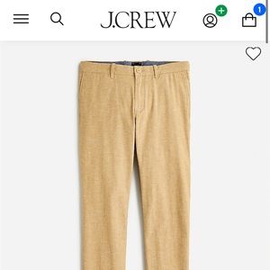 484 Men’s Chino J Crew